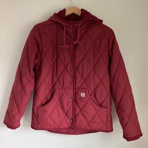 Carhartt women’s quilted puffer style jacket